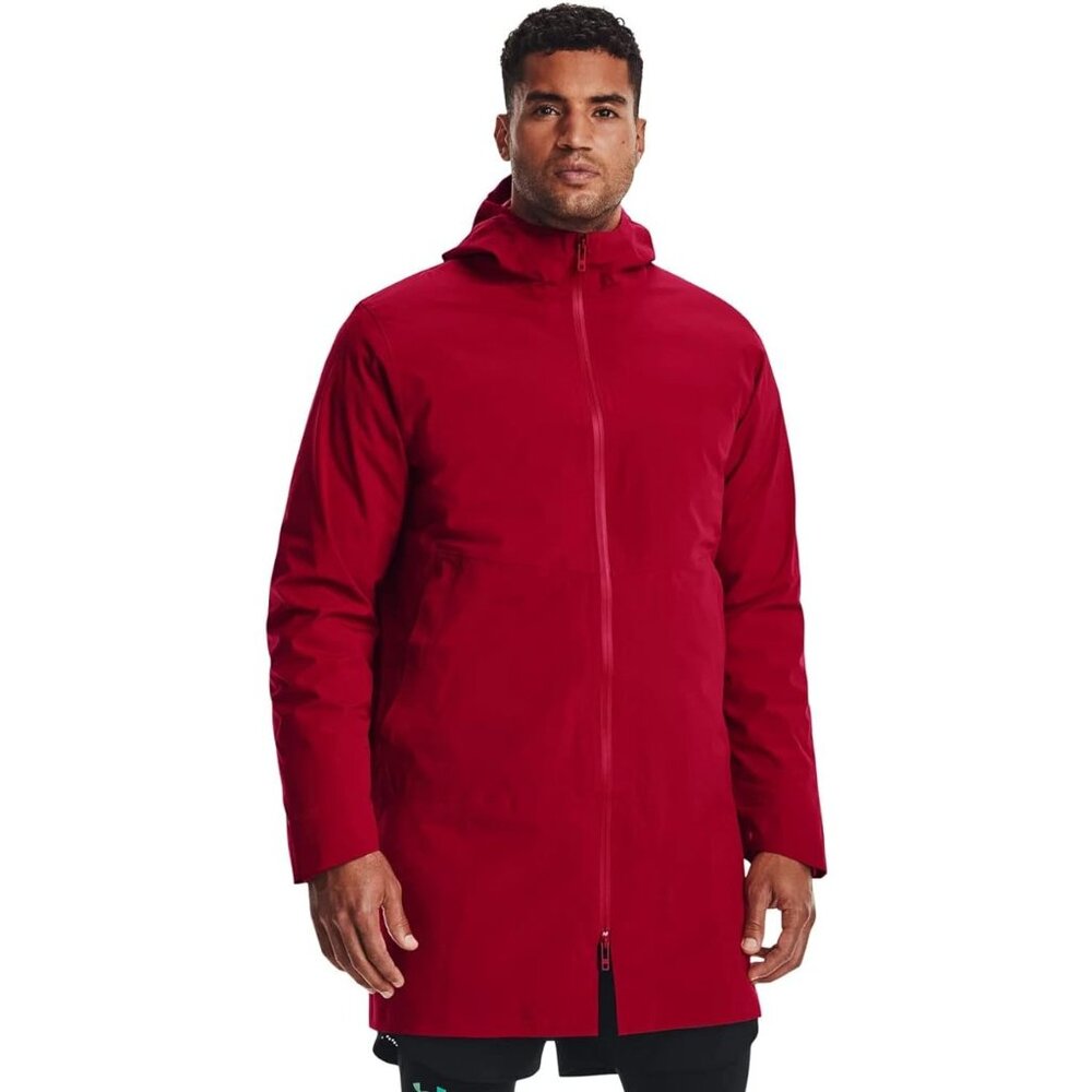 Under Armour Mens Coldgear Infrared Down 3-In-1 Jacket 1364891-834 Red Size Larg